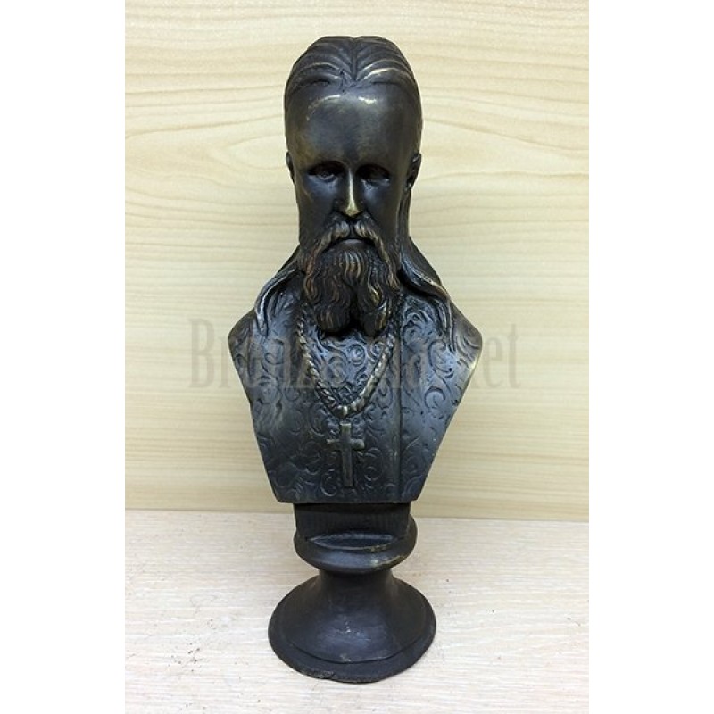Бюст Иоанн Кронштадтский (антик)