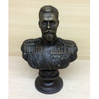 Бюст "Николай II (малый,антик)" Бюст "Николай II (малый,антик)"