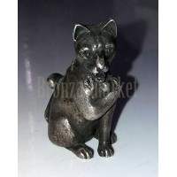 Статуэтка антикварная "Кошка(серебро)" Статуэтка антикварная "Кошка(серебро)"