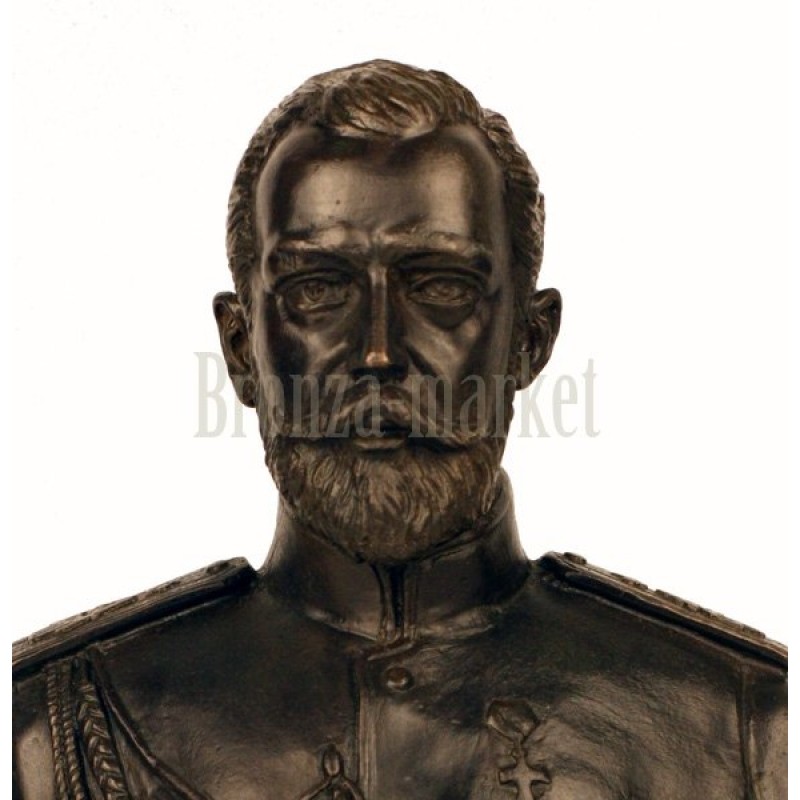 Бюст Николай II (бол.,антик)