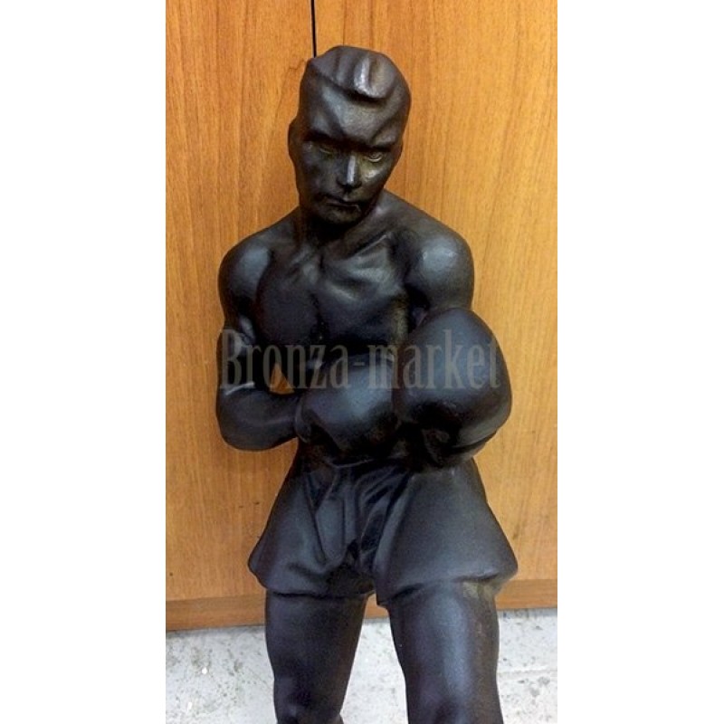 Статуэтка антикварная Боксёр большой (Касли)