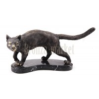Скульптура "Кошка (на камне)" Скульптура "Кошка (на камне)"