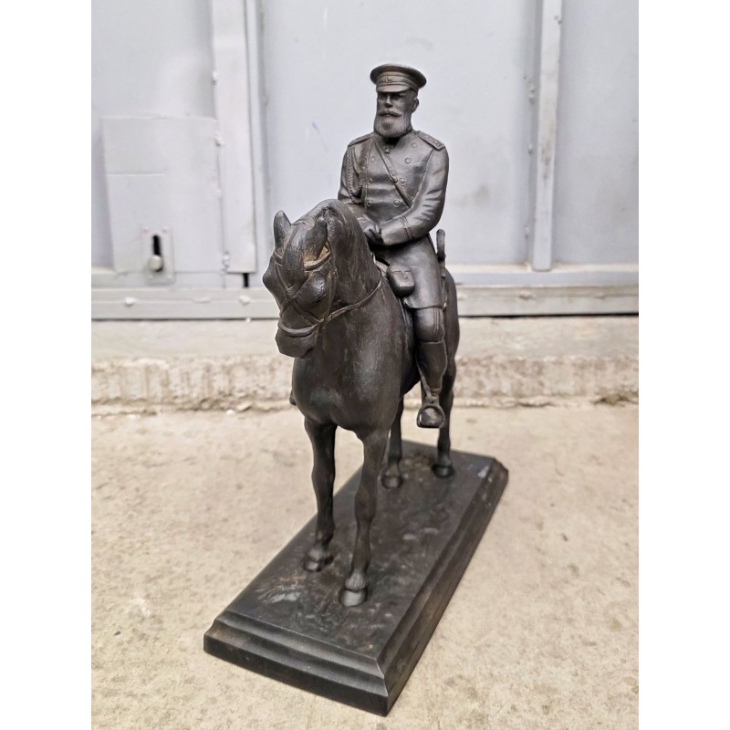 Александр III на коне (Касли 1910г)