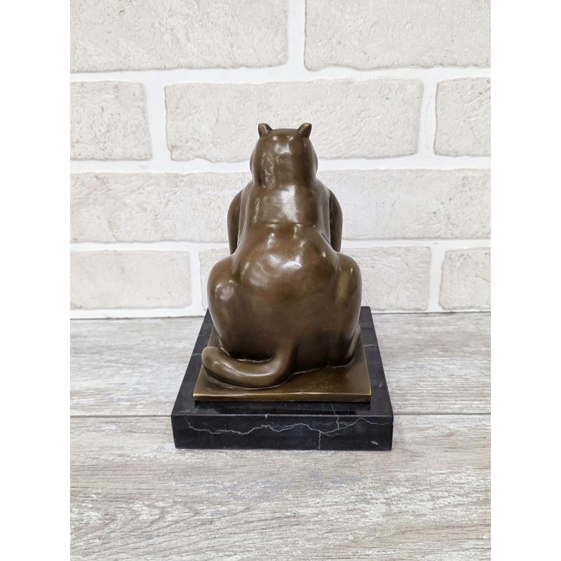 Сидящий кот (Ботеро, 21см)