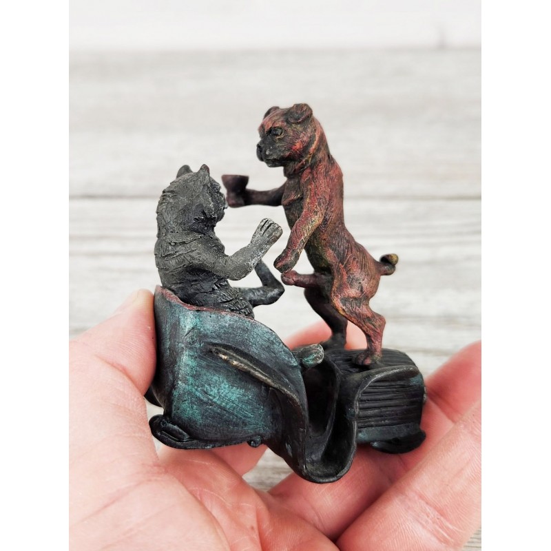 Пёс и кошка. Эротическая история.