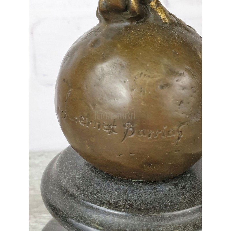 Ника с венком (67см, золот.)