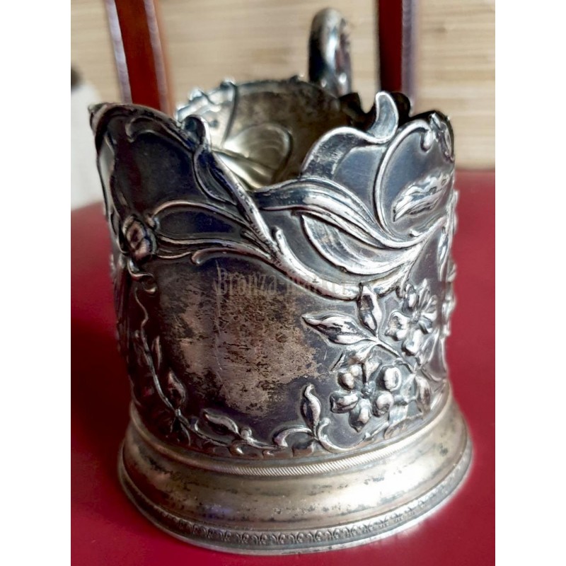 Подстаканник "Цветы" (1918-1927г)