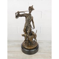 Скульптура "Охотник с гончими (38см)" Скульптура "Охотник с гончими (38см)"