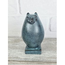 Кот бочонок (Ботеро) 15см цвет