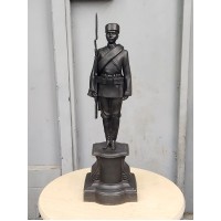 Статуэтка антикварная "Николаевский солдат (Касли. 1908г)"