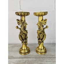 Подсвечники "Драконы". 28см