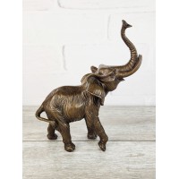 Слон "морщинистый" (корич.,24см) Слон "морщинистый" (корич.,24см)