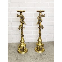 Подсвечники "Драконы". 57см