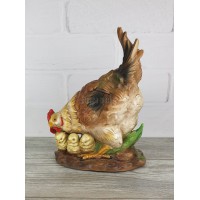 Курица с цыплятами