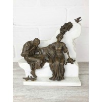 Скульптура "Признание в любви (на белом мраморе)" Скульптура "Признание в любви (на белом мраморе)"