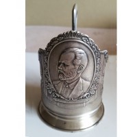 Подстаканник "Чайковский" (сереб.,40-50г)