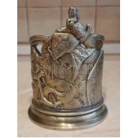 Антикварный подстаканник "Витязь"