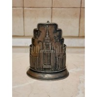 Антикварный подстаканник "МГУ (серебро)" Антикварный подстаканник "МГУ (серебро)"