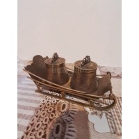 Перечница и солонка "Русские сани"